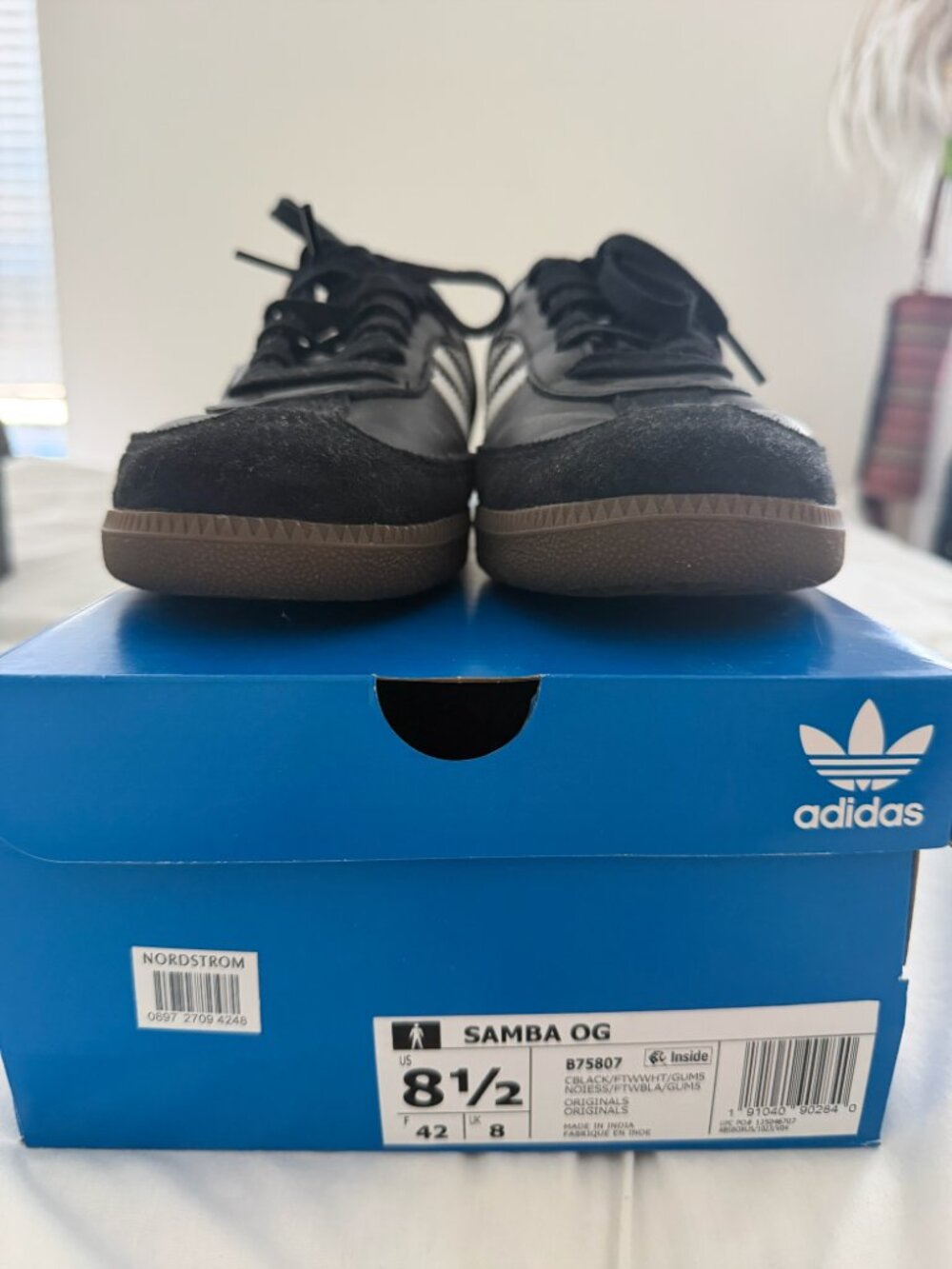 Adidas Samba OG new with box men’s 8.5/women’s 9.5 - Picture 2 of 4